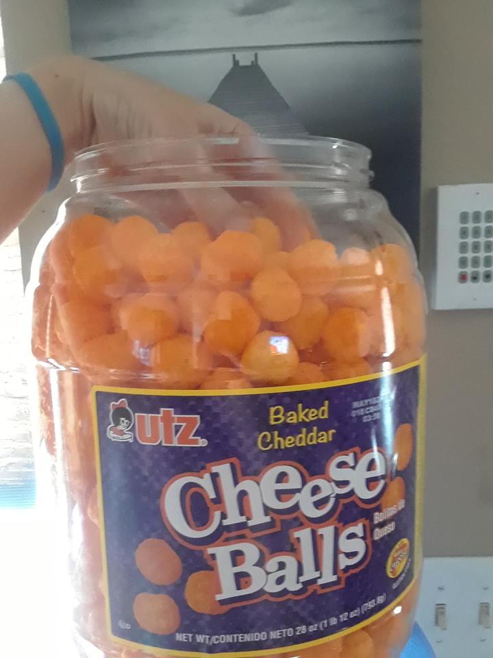 plush cheese balls